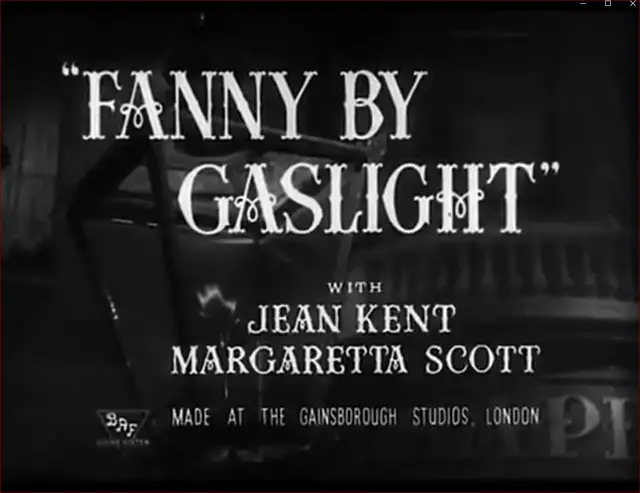 Video thumbnail for Fanny by Gaslight (1944)