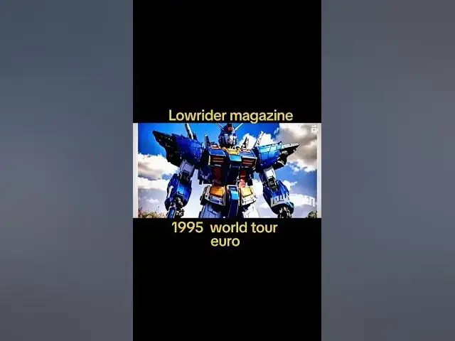 'Video thumbnail for lowrider magazine feature euro of the 90's era turns into transformers firme lowriders'