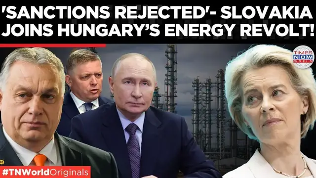 Video thumbnail for Sovereignty War in Europe: Hungary & Slovakia Say NO to Anti-Russia Sanctions!| Times Now World