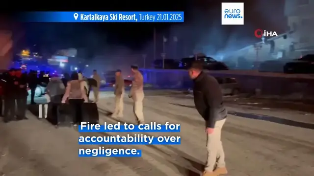 'Video thumbnail for Turkish court sentences hotel owner and 10 others to life for deadly fire that killed 78'