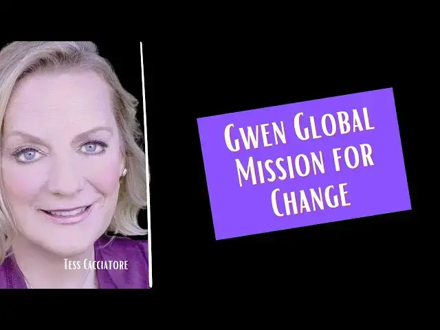 'Video thumbnail for Tess Cacciatore's Gwen Global Mission for Change 🙏🏻'