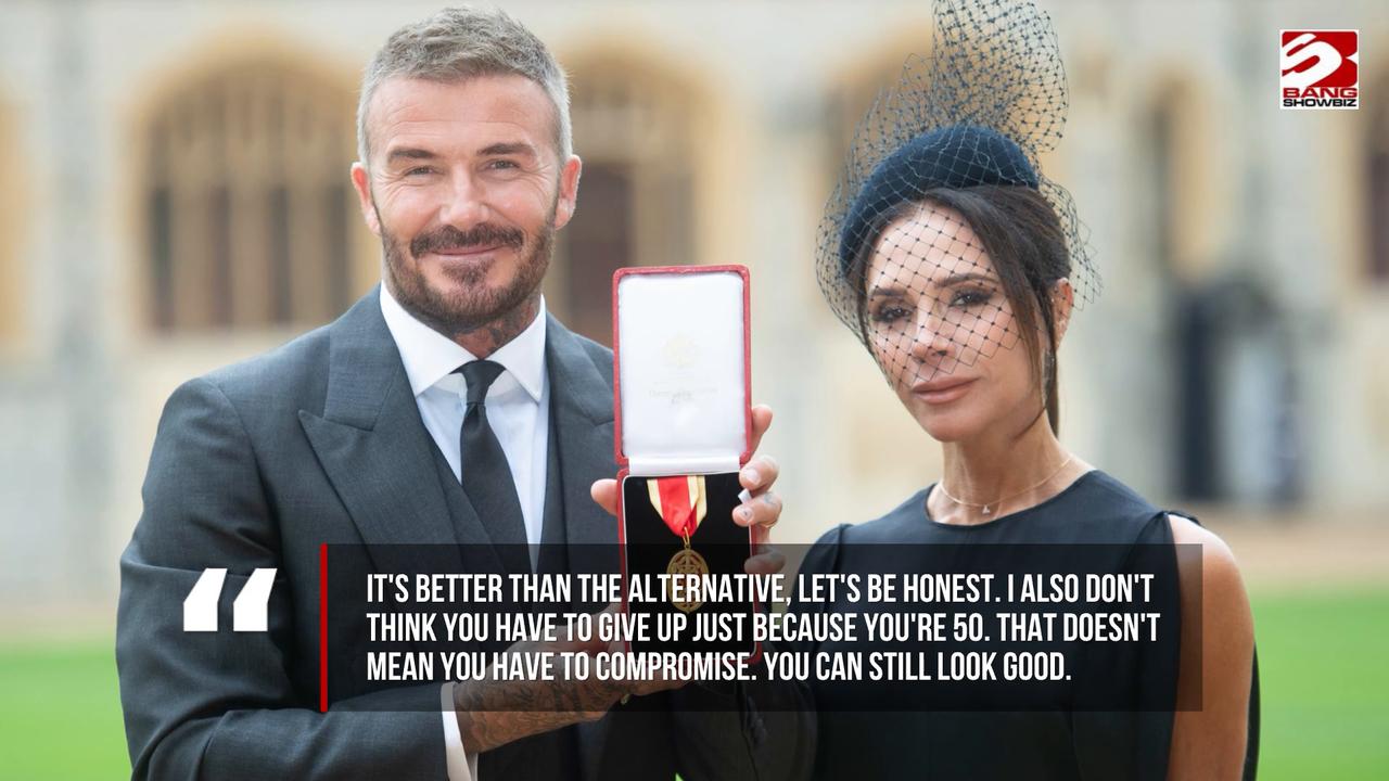 Video thumbnail for Lady Victoria Beckham shares important lesson she's learned now that she's in her 50s