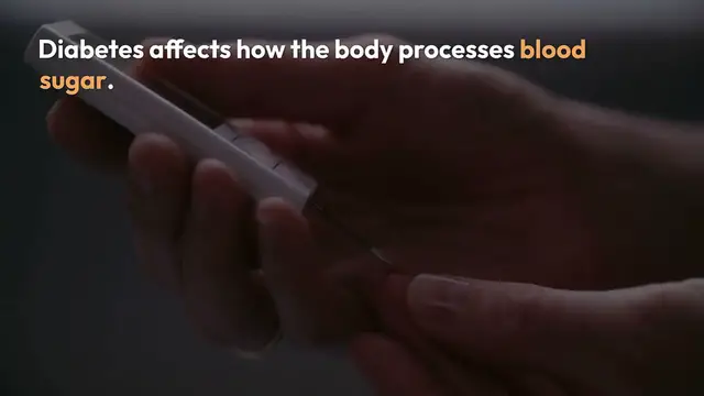 Video thumbnail for Recognizing Early Diabetes Signs