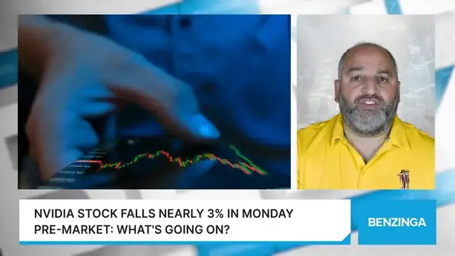 'Video thumbnail for Nvidia Stock Falls Nearly 3% In Monday Pre-Market: What's Going On?'