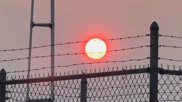Video thumbnail for US: Haze From Canadian Wildfires Blankets New York, Northeast.