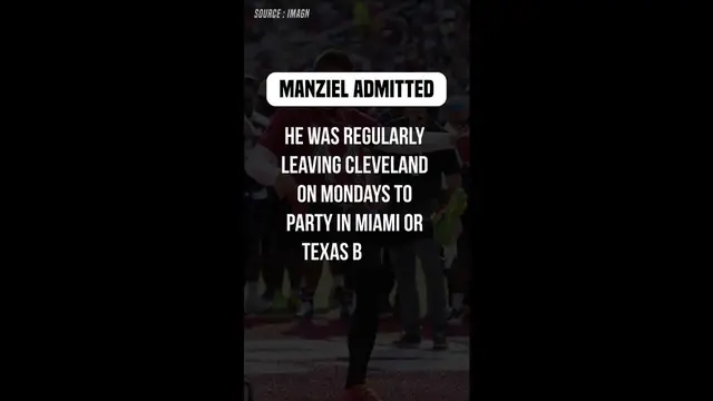 Video thumbnail for Johnny Manziel’s Browns Confession Has NFL Fans Furious