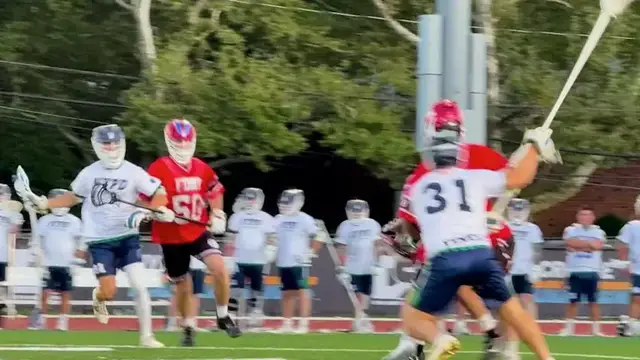 Video thumbnail for FDNY beats NYPD in annual lacrosse game honoring 9/11 heroes