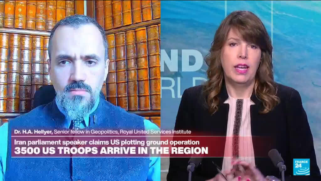 Video thumbnail for Iran: 3.500 US troops arrive in the region