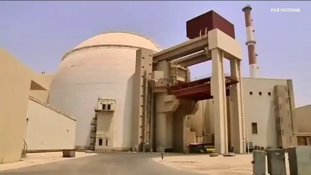 Video thumbnail for Iran claims US strike hit near nuclear powerplant