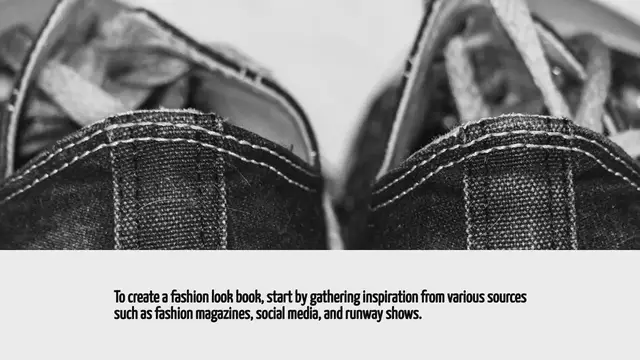 Video thumbnail for How To Make A Fashion Look Book