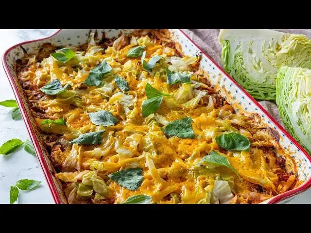 Video thumbnail for Cajun Cabbage Bake | Easier Eats