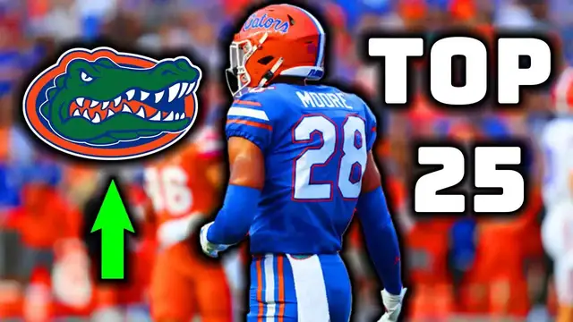 'Video thumbnail for florida gators top 25 chances vs utah utah'
