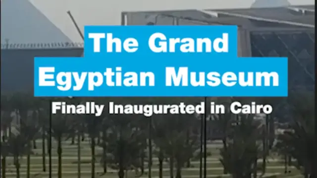 'Video thumbnail for The Grand Egyptian Museum Finally Inaugurated in Cairo tonight'