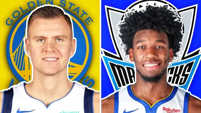 'Video thumbnail for knyt: kristaps porzingis mock trade to golden state warriors?'