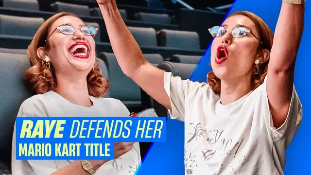 'Video thumbnail for RAYE spills the story behind ‘Where Is My Husband’ during a heated Mario Kart showdown! | Capital'