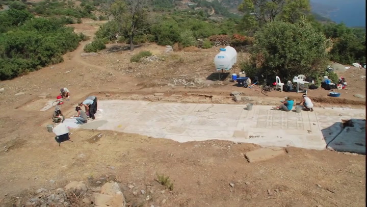Video thumbnail for Enormous Roman Mosaic In Turkey