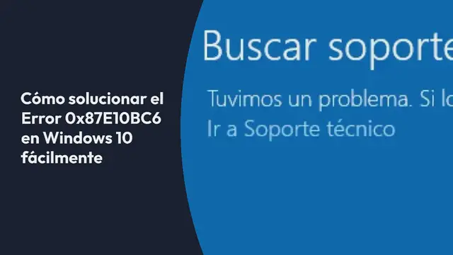 Video thumbnail for Cómo solucionar el Error 0x87E10BC6 en Windows 10 fácilmente