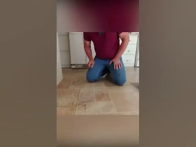 Video thumbnail for How To Take Mobile Home Floor Trim Off #Shorts