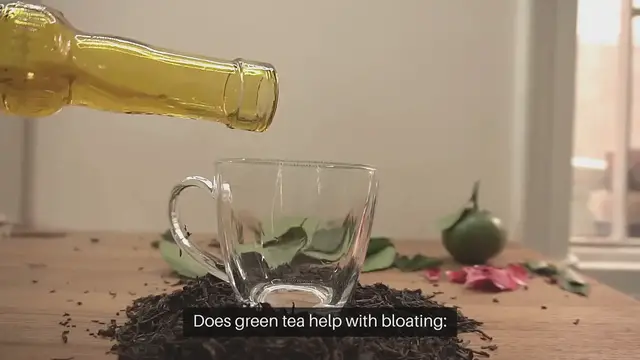 Video thumbnail for Does green tea help with bloating