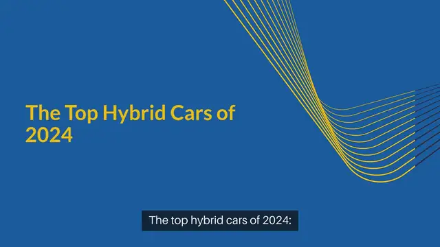 Video thumbnail for The top hybrid cars of 2024