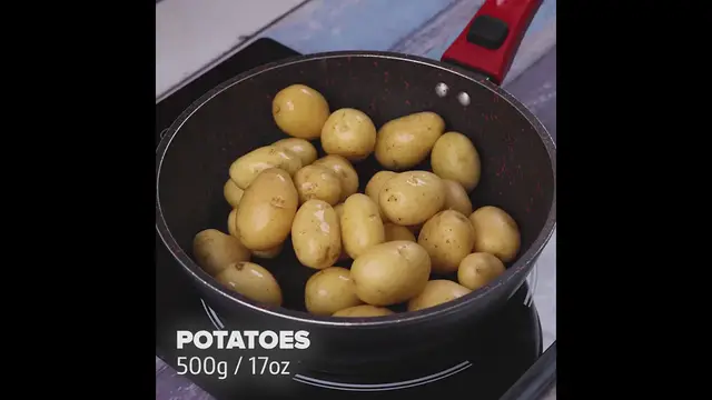 Video thumbnail for 3 Min Viral Potato Recipe for DINNER!!