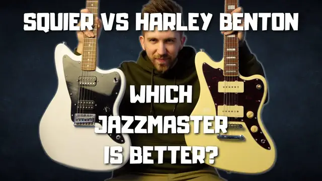 Video thumbnail for Which Cheap Jazzmaster Is Better? Squier vs Harley Benton