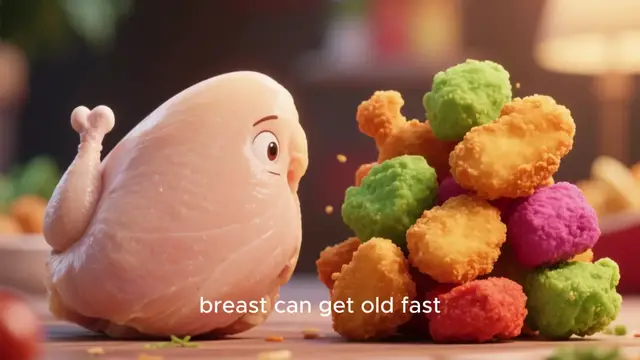 Video thumbnail for Healthy High-Protein Meal Prep: Chicken Nuggets & Protein Popsicles for 100g+ Protein/Day