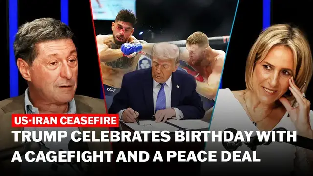 Video thumbnail for Why is Donald Trump hosting a cage fight at the White House? | The News Agents