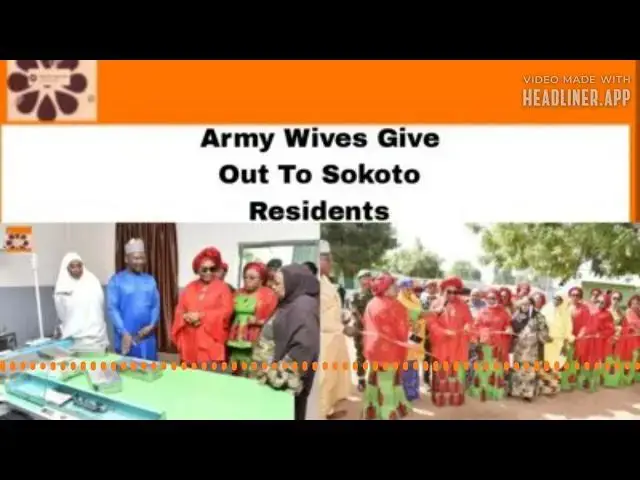 Video thumbnail for Army Wives Give Out To Sokoto Residents ~ OsazuwaAkonedo