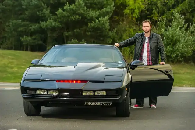 'Video thumbnail for Real Life Knight Rider: Fan Spends Over $22,000 Recreating Iconic Car'