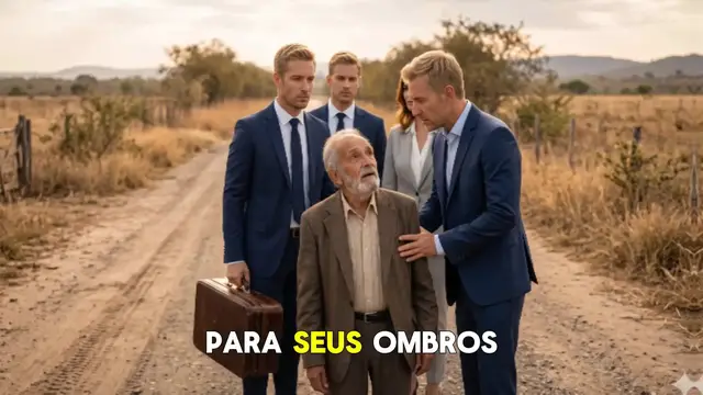 Video thumbnail for Filhos gananciosos mandam o pai para o asilo para roubar sua fortuna, mas a armadilha que o 'velho' preparou vai te fazer aplaudir de pé! 😱👏