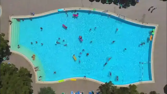Video thumbnail for Pool Aerial View