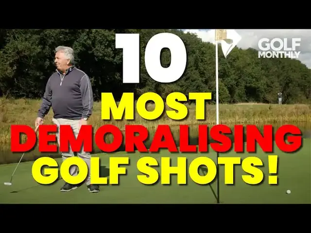 'Video thumbnail for 10 Most Demoralizing Golf Shots'