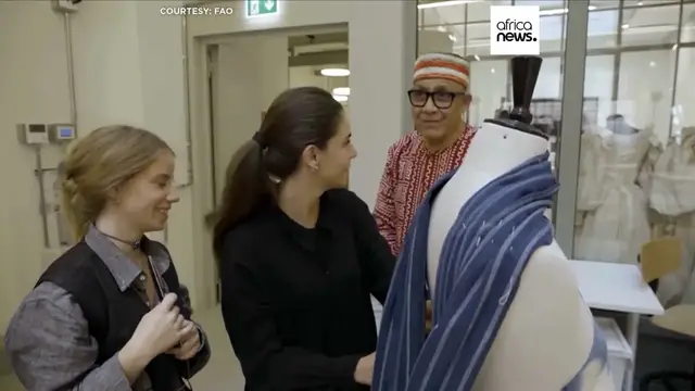 'Video thumbnail for Nigerian designer Alphadi marks World Cotton Day with Rome masterclass'