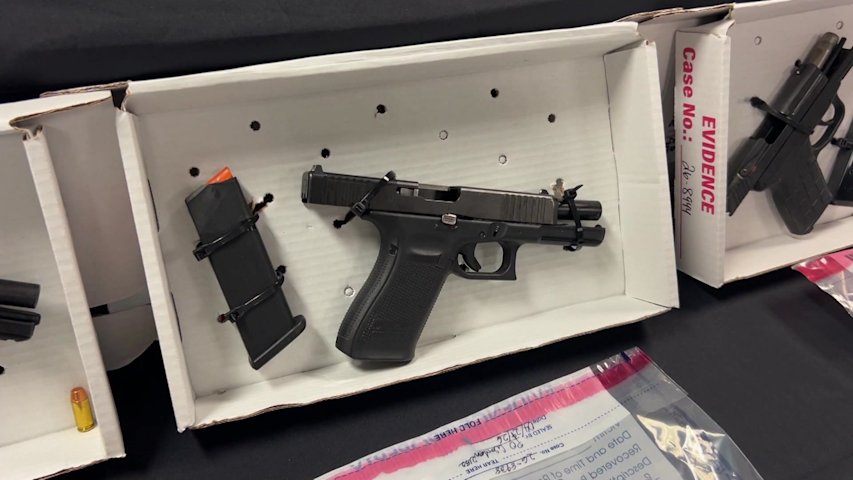 Video thumbnail for Mountains of drugs, guns & jewelry seized in multi-agency investigation that began in Middletown