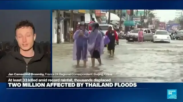 Video thumbnail for Two million affected by Thailand floods