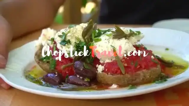 'Video thumbnail for Cretan Food!! ULTIMATE GREEK FOOD Tour - Mezedes + SPIT MEAT (Kontosouvli) Street Food in Athens!'