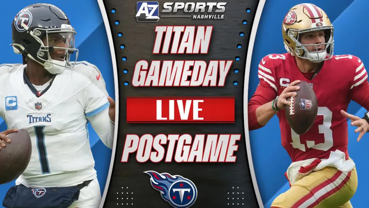 Video thumbnail for A to Z Sports Nashville: titans-49ers postgame analysis: lifeless titans, cam ward struggles, draft implications