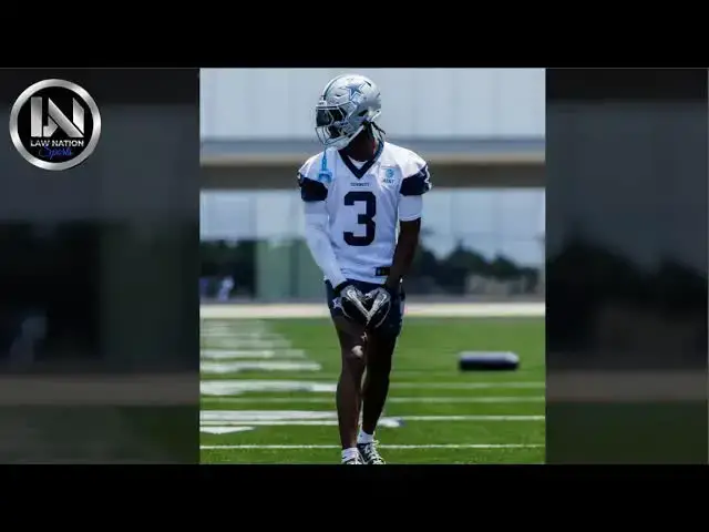 'Video thumbnail for law nation sports: george pickens gets cowboys jersey number 3! + ota'