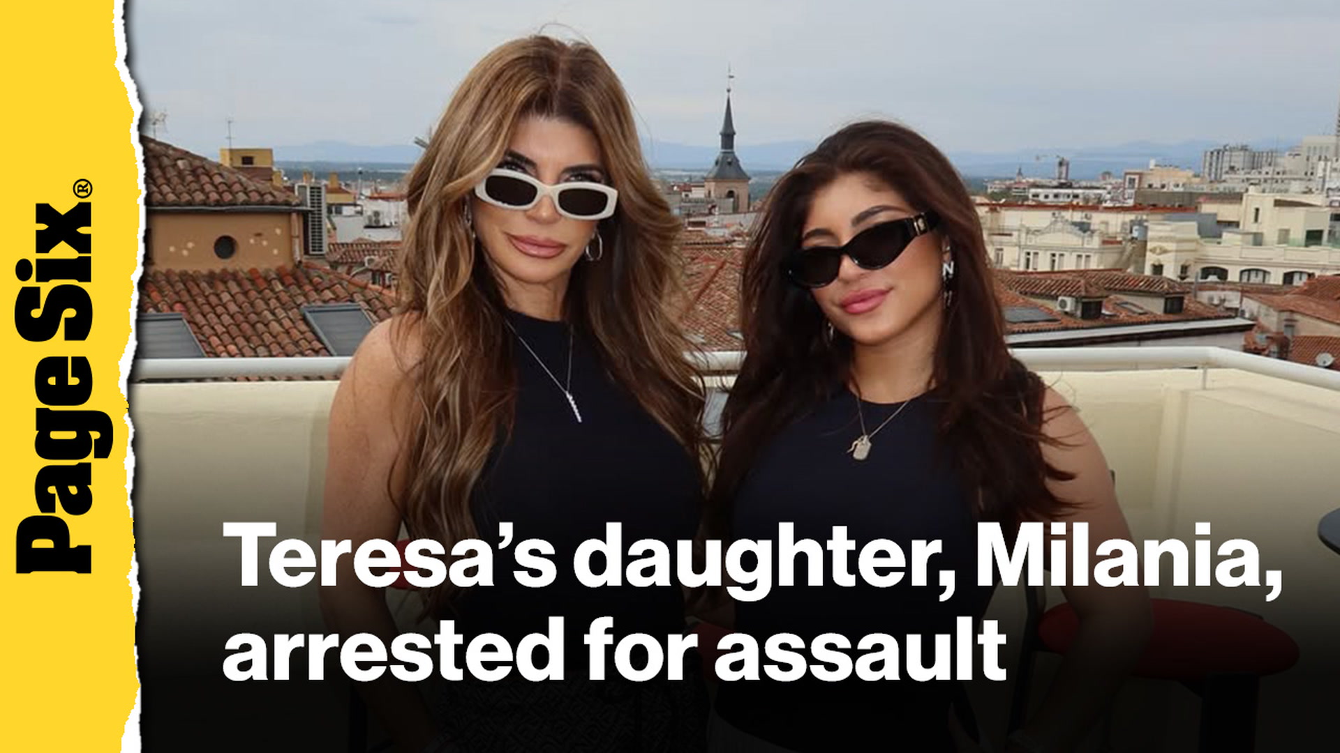 Video thumbnail for 'RHONJ' star Teresa Giudice's 20-year-old daughter, Milania, arrested for assault