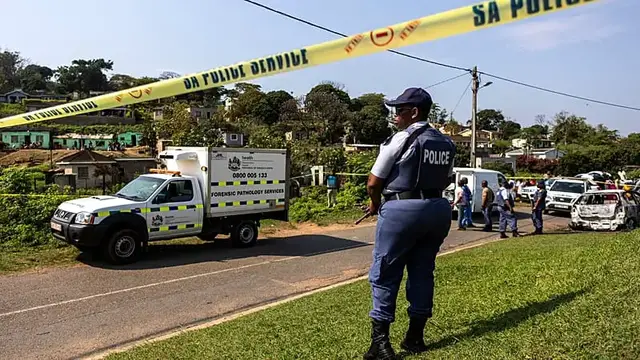 Video thumbnail for At least 27 people killed in two mass shootings in South Africa