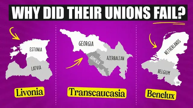 Video thumbnail for These Countries TRIED To Unite, But Failed!