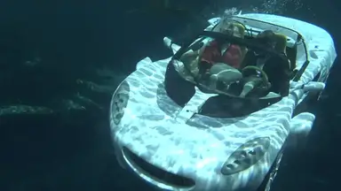'Video thumbnail for Drive Like James Bond In This Iconic Underwater Car'