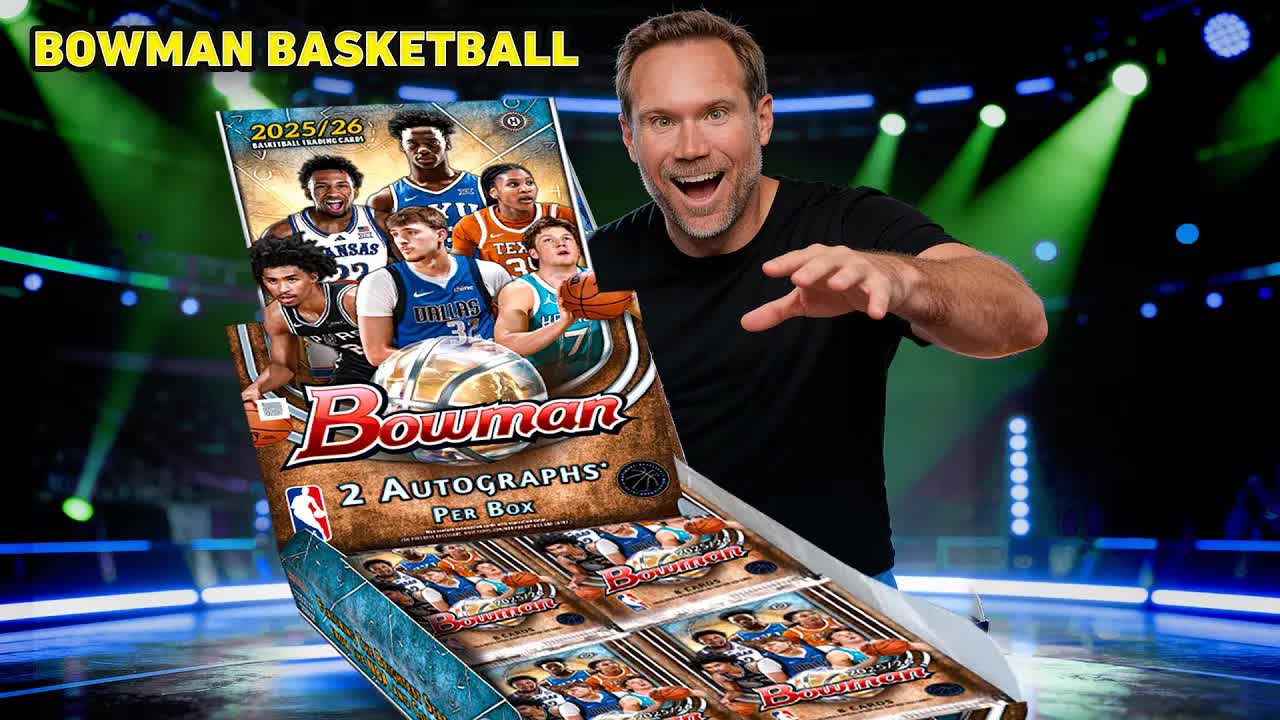 Video thumbnail for Sports Card Investor: Opening NEW 2025-26 Bowman Basketball!