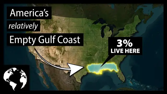 'Video thumbnail for Why So Few Americans Live Along The Gulf Coast Of The United States'