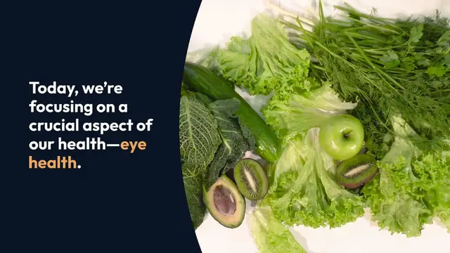 Video thumbnail for Foods for Healthy Eyes