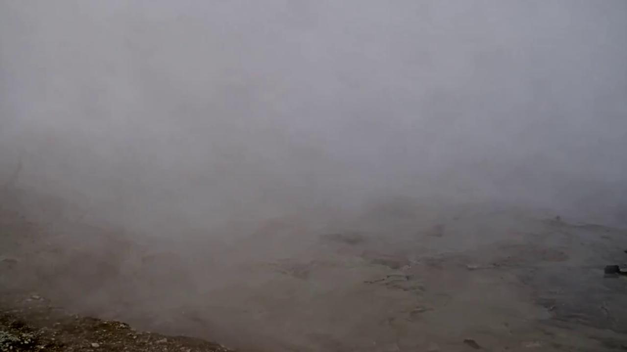 Video thumbnail for US: Violent Hydrothermal Eruption Explodes At Yellowstone Black Diamond Pool.