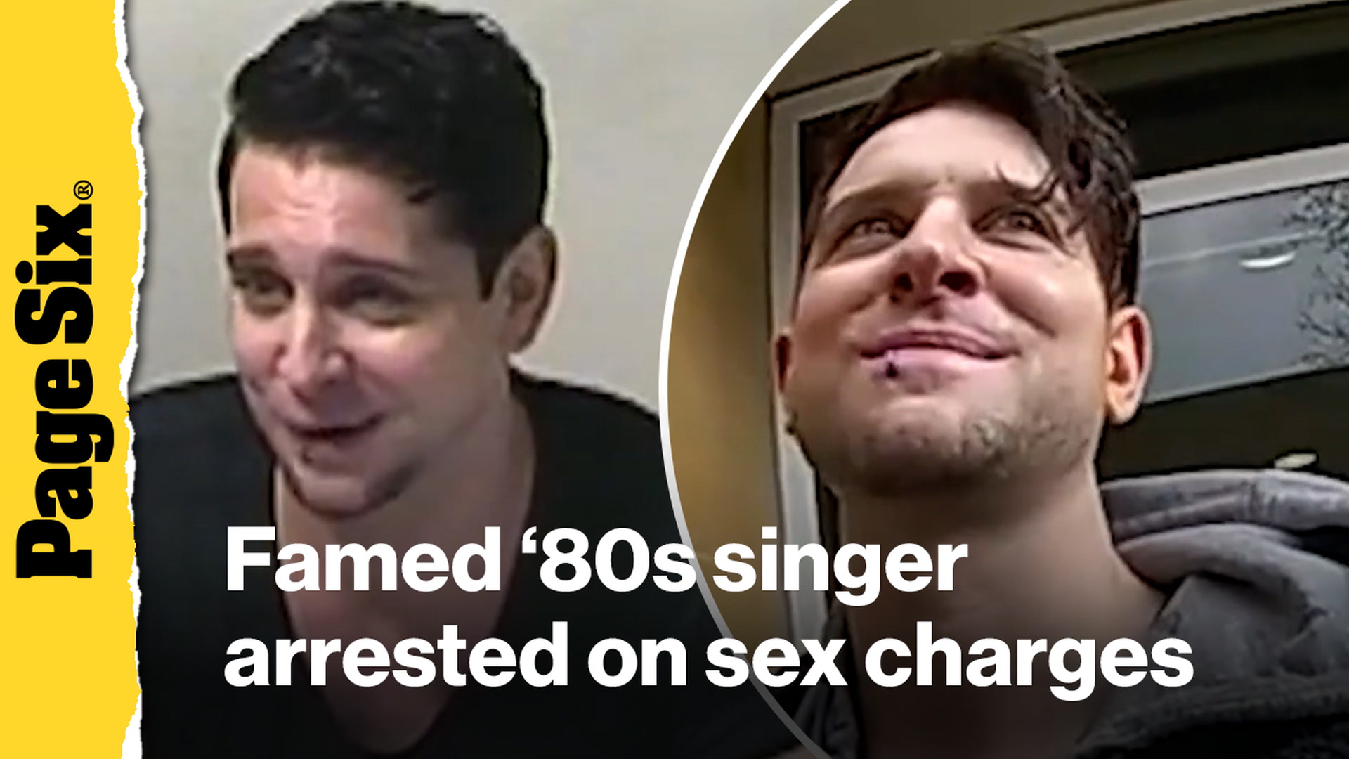 Video thumbnail for Famed '80s new wave band's singer smirks as he's arrested on horrifying sex charges