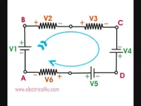Video thumbnail for Kirchoff’s Voltage Law (KVL): Formula & Example