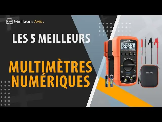 Video thumbnail for ⭐️ MEILLEUR MULTIMÈTRE NUMÉRIQUE - Comparatif 2024
